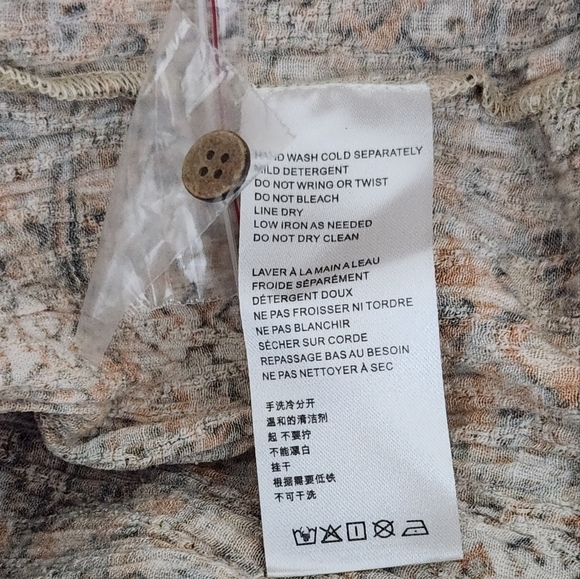 New!Free People Farrah‎ Bohemian Printed Dress - Picture 14 of 14